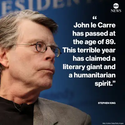 Stephen King y otros/as eligen lo mejor de John Le Carré