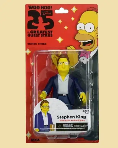 Action figure Simpsons Stephen King — Stephen King