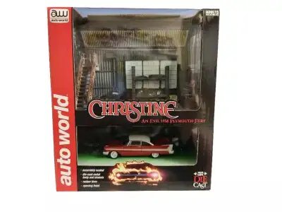 Christine - Diorama Set - 1-64 - Coche a escala — Stephen King