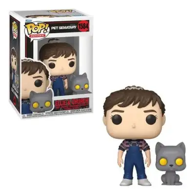 Funko Pop N. 1584 -Pet Sematary - Ellie and Church — Stephen King