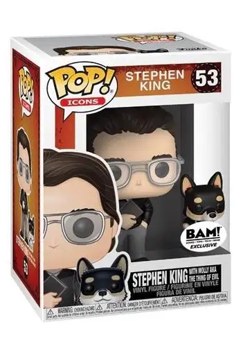 Funko Pop N. 53 - Stephen King y Molly — Stephen King