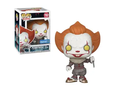 Funko Pop N. 782 - Pennywise (IT) whit blade - Exc. Wallmart — Stephen King