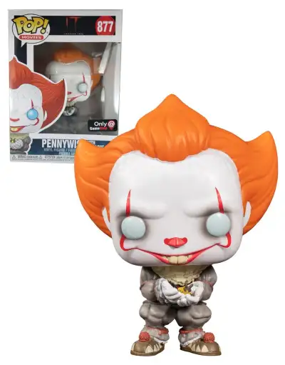 Funko Pop N. 877 - Pennywise with glow bug - Ed. exclusiva — Stephen King
