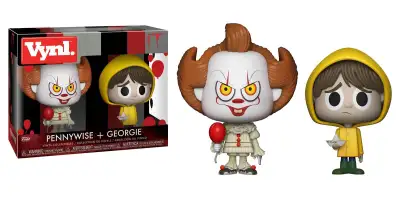 Funko Vynil - IT - Georgie and Pennywise — Stephen King