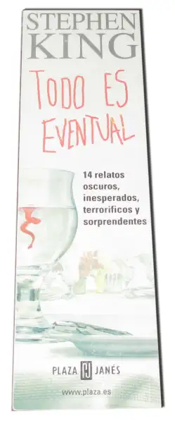 Todo es eventual - Señalador oficial — Stephen King