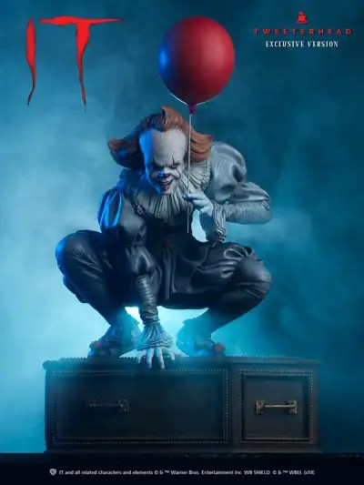 Pennywise - Premium Figure 1-5 Tweeterhead — Stephen King