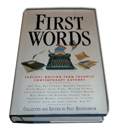 First Words (inglés) — Stephen King