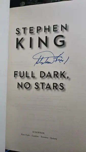 Full Dark, No Stars - Primera edición - Autografiado por S. King — Stephen King