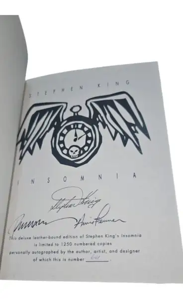 Insomnia - Ed. limitada firmada por Stephen King — Stephen King