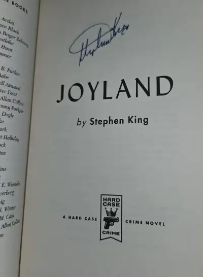 Joyland - Firmado por Stephen King — Stephen King