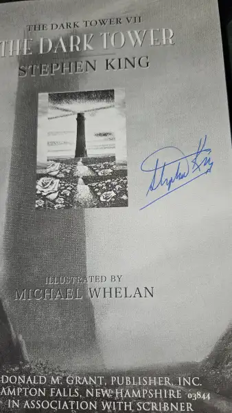 The Dark Tower VII - FIRMADO — Stephen King