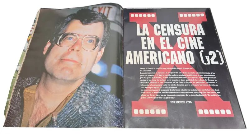 Penthouse - La censura en el cine americano - Parte 2 — Stephen King - 1