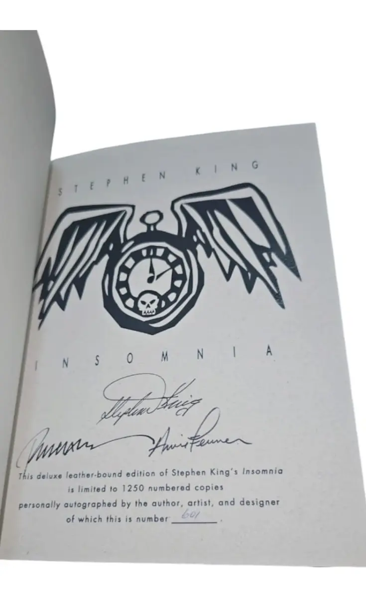 Insomnia - Ed. limitada firmada por Stephen King — Stephen King - 1