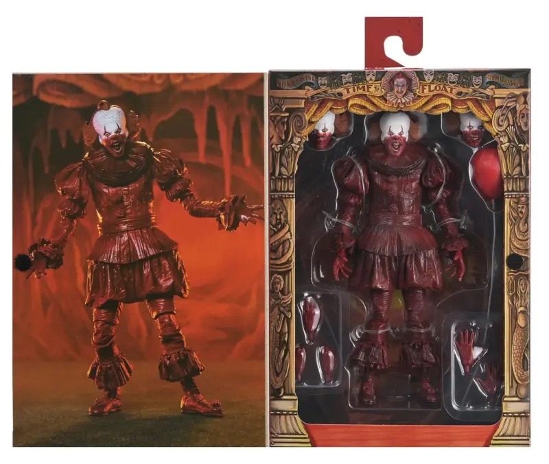 Welcome to Derry - Ultimate Blood Pennywise - Neca Figure — Stephen King - 1