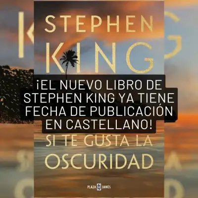 SI TE GUSTA LA OSCURIDAD – ¡FECHA DE LANZAMIENTO!