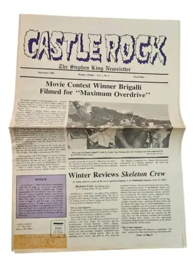 Castle Rock - N.09 - September 1985 — Stephen King