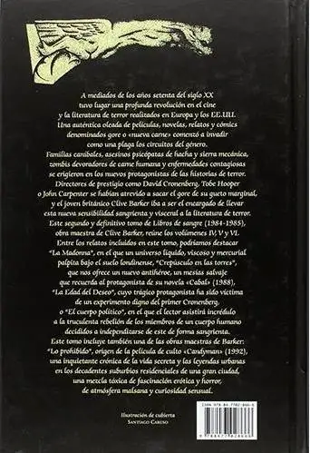 Clive Barker - Libros de Sangre 4, 5 y 6 — Stephen King