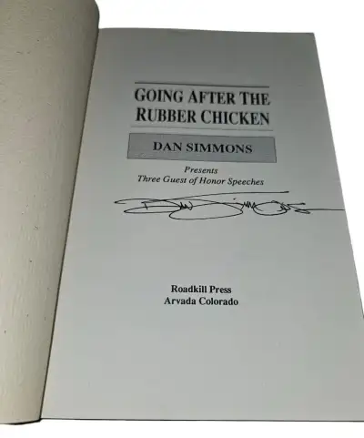 Dan Simmons - Going After the Rubber Chicken - Edición limitada — Stephen King