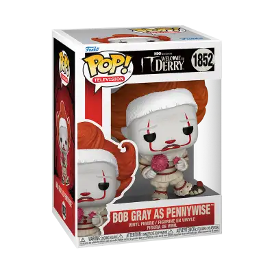 Funko Pop N. 1852 - Bob Gray as Pennywise - IT: Welcome to Derry — Stephen King