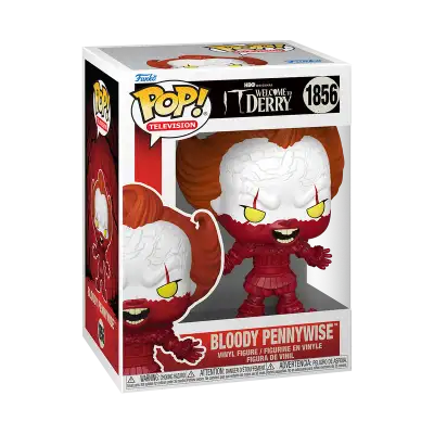 Funko Pop N. 1856 - Blood Pennywise - IT: Welcome to Derry — Stephen King