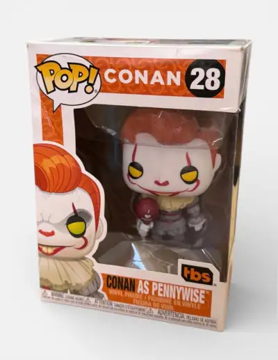 Funko Pop N. 28 - Conan O'Brien as Pennywise exc. SDCC 2019 — Stephen King