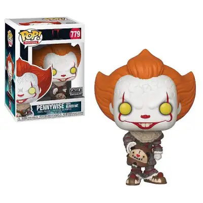 Funko Pop N. 779 - Pennywise (IT) with beaver hat - Exc. Fye — Stephen King