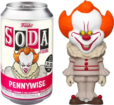 Funko Soda - Pennywise (2017) Lata y Figura — Stephen King