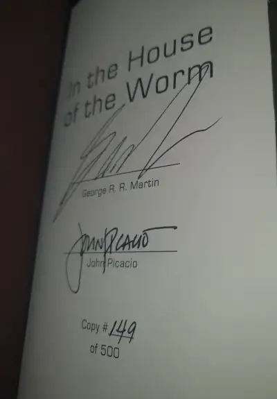 George R.R. Martin - In the House of the Worm - Ed. limitada — Stephen King
