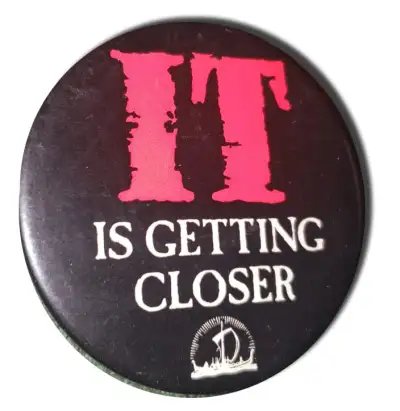 IT - Pin oficial promocional — Stephen King