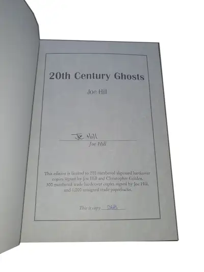 Joe Hill - 20th Century Ghosts - Edición limitada — Stephen King