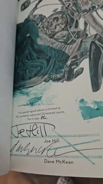 Joe Hill - Full Throttle - Edición limitada - Firmada por Joe Hill — Stephen King