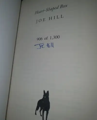 Joe Hill - Heart-Shaped Box - Edición limitada — Stephen King