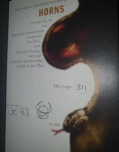 Joe Hill - Horns - Edición limitada - Inc. escenas extra — Stephen King