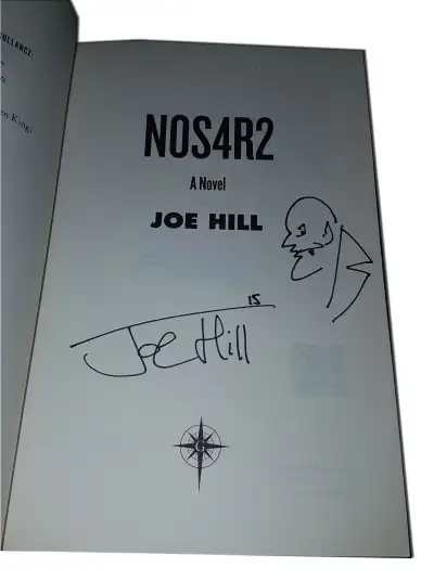 Joe Hill - NOS4R2 (inglés) - Firmado y remarcado — Stephen King