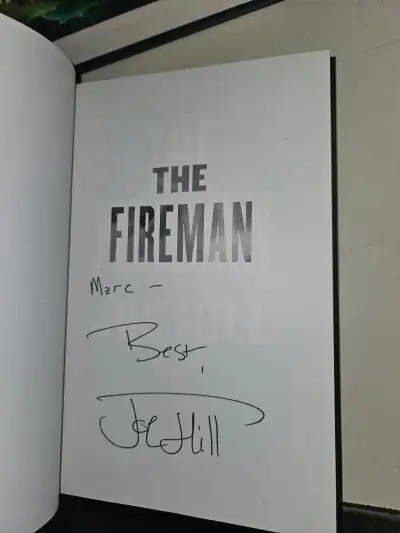 The Fireman - Firmado por Joe Hill — Stephen King