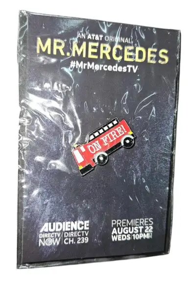 Mr Mercedes TV Serie - pin promocional oficial — Stephen King