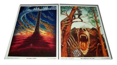 The Dark Tower III - The Wastelands (Porfolio de ilustraciones) — Stephen King