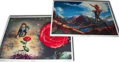 The Dark Tower III - The Wastelands (Porfolio de ilustraciones) — Stephen King