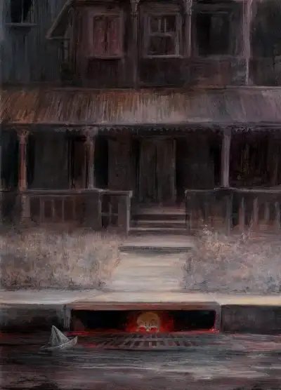 Neibolt House - Santiago Caruso — Stephen King