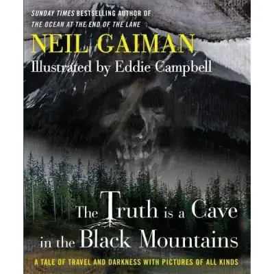 Neil Gaiman - The truth is a Cave in the Black Mountains - Autografiado — Stephen King