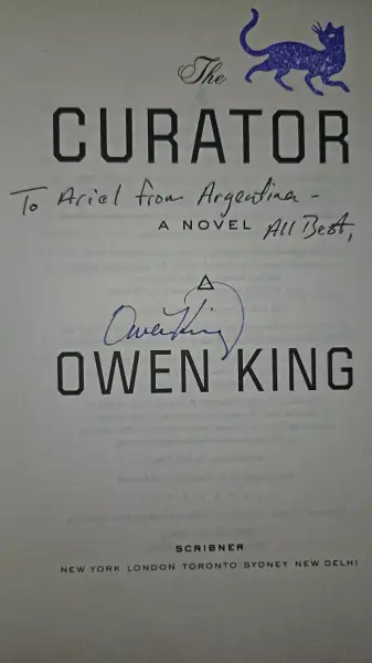 Owen King - The Curator - Firmado por Owen King — Stephen King
