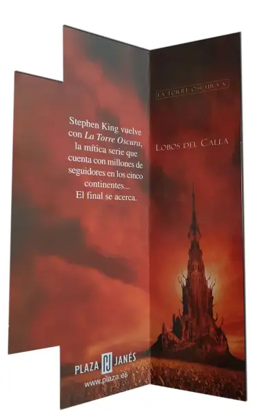 Señalador oficial Lobos del Calla — Stephen King