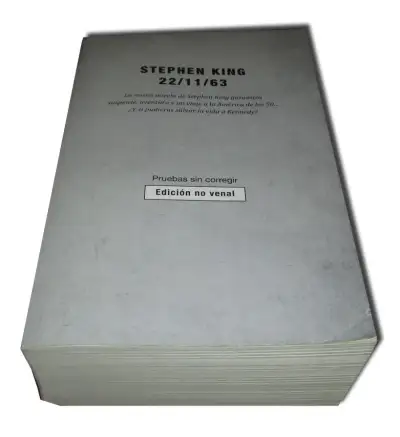 22/11/63 - Galerada (Castellano) — Stephen King