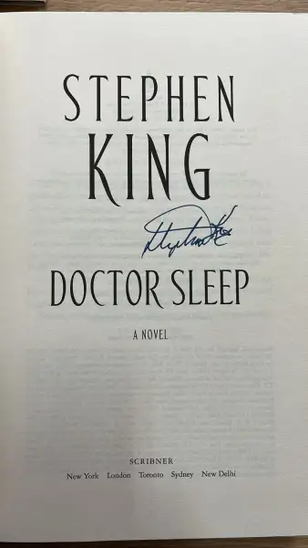 Doctor Sleep - Firmado por Stephen King — Stephen King