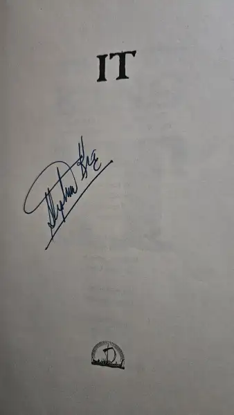 It (inglés) - Primera edición - Autografiado por Stephen King — Stephen King