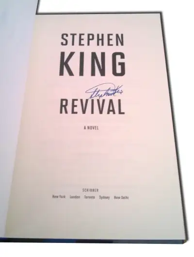 Revival - FIRMADO POR STEPHEN KING — Stephen King