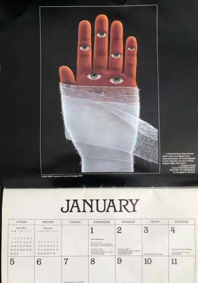 Stephen King - Year of Fear - Calendario promocional — Stephen King