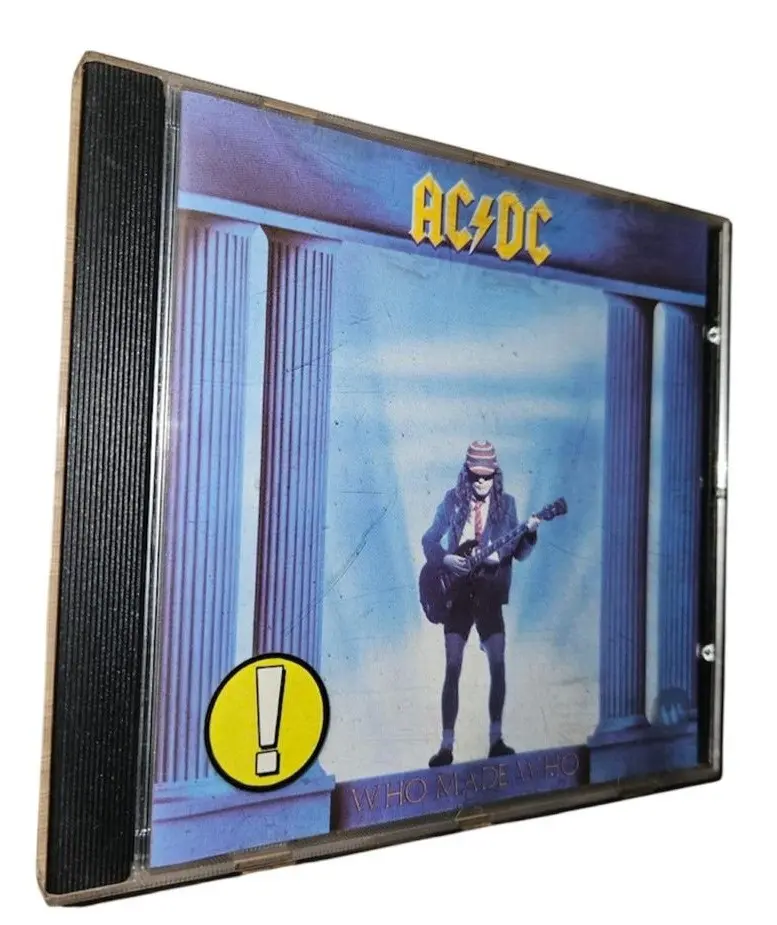 AC/DC - Who Made Who - Maximum Overdrive Soundtrack (CD) — Stephen King - 1