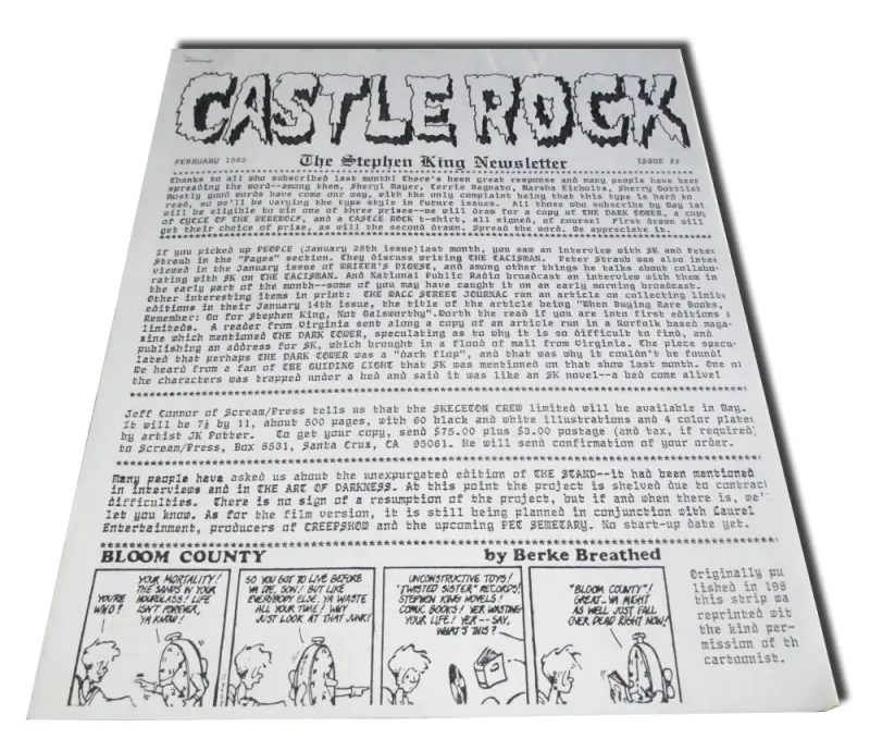 Castle Rock - N.02 - February 1985 — Stephen King - 1