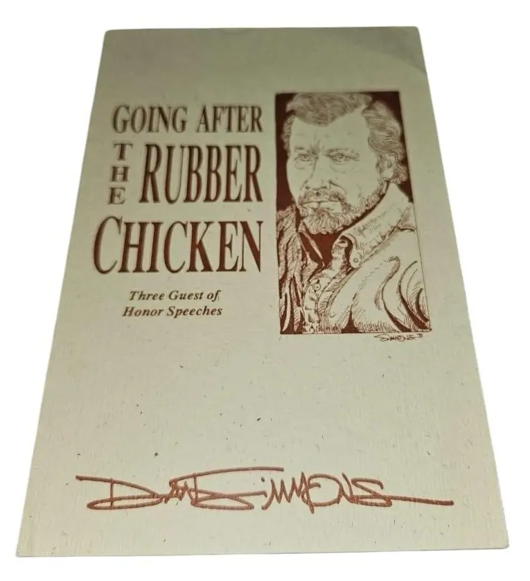 Dan Simmons - Going After the Rubber Chicken - Edición limitada — Stephen King - 1